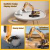 1/40 Scale Metal Excavator Toy, Diecast Construction Equipment Digger Trucks Toys for Boys Kids view 3