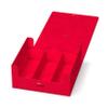 Ultimate Guard Treasurehive 90+, Magnetic Case for 90 Magnetic Card Cases (35pt) or Over 370+ Toploaders, Red, Magnetic Closure & Snaplock Mechanism view 3