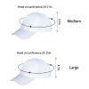 Yookat 10 Pieces Baseball Caps - White DIY Sun Hats for Kids view 2