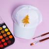 Yookat 10 Pieces Baseball Caps - White DIY Sun Hats for Kids view 3