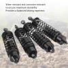 4pcs RC Front Rear Shock Absorbers Aluminum RC Spring Damper for Lasernut U4 Tenacity 1/10 Off Road Cars(black) view 4
