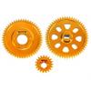 Nexxspeed CNC Aluminum Spur and Transmission Gear Set (Gold) - AXIAL SCX24 / AX24 view 1