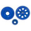 Nexxspeed CNC Aluminum Spur and Transmission Gear Set (Blue) - AXIAL SCX24 / AX24 view 1