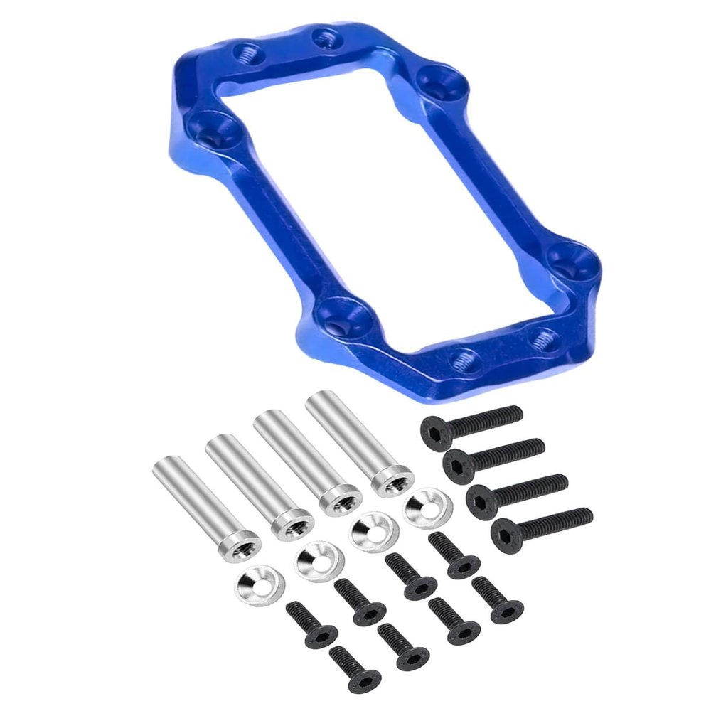 Aluminum Steering Servo Mount Upgrades Parts for 1/8 Typhon 6S BLX,Kraton 6S BLX, Outcast 6S BLX,Talion 6S BLX,1/10 Senton 6S BLX,ARRCat RC Hops up Upgrades Parts,Replace AR320193,Blue