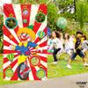 Huge, Carnival Party Decorations Set - Carnival Toss Games Banner With Bean Bags | Carnival Theme Party Decorations | Circus Theme Party Decorations | Bean Bag Toss Game for Kids Carnival Decorations view 3
