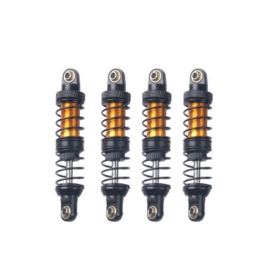 4Pcs ShareGoo Metal Shock Absorber 70/80/90/100/110/120mm Damper Compatible with Tamiya CC01 Traxxas TRX4 Axial SCX10 D90 D110 RR10 1/10 RC Crawler Car (70mm Hole Distance)