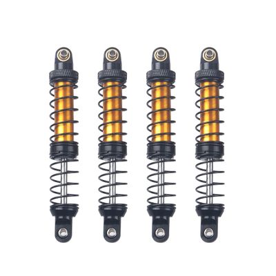 4Pcs ShareGoo Metal Shock Absorber 70/80/90/100/110/120mm Damper Compatible with Tamiya CC01 Traxxas TRX4 Axial SCX10 D90 D110 RR10 1/10 RC Crawler Car (90mm Hole Distance)