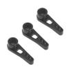 3Pack ShareGoo 25T Servo Horn Steering Arm Compatible with Futaba Savox HSP Power HD Servos Motor Compatible with Wltoys A949 A959-B A969 A979 K929 1/18 RC Car (Black) view 2