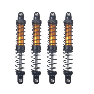 4Pcs ShareGoo Metal Shock Absorber 70/80/90/100/110/120mm Damper Compatible with Tamiya CC01 Traxxas TRX4 Axial SCX10 D90 D110 RR10 1/10 RC Crawler Car (100mm Hole Distance)