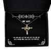 Game On Novelties Joke Wife, You are not just My Wife but You are My Best Friend and I Will Love You, Epic Cross Dancing Necklace for Wife from Husband view 1