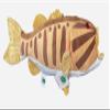 Adore 17" Smallie The Smallmouth Bass Fish Stuffed Animal Plush Walltoy Wall Mount view 1