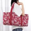 Mose Cafolo American Mahjong Game Set, Red Paisley Carrying Bag,166 Premium White Tiles, All-in-One Color Rack/Pushers, Chips,Wind Indicator, English Manual,Complete Mah jongg, Mahjong Tiles Set view 4