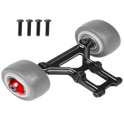Aluminum Wheelie Bar Set Upgrades Part for Typhon 6S BLX,Outcast 6S BLX,Kraton 6S BLX,Talion 6S BLX,Notorious 6S BLX,ARRCat Hops Up Upgrades Part,Replace AR320366 (Black)