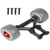 Aluminum Wheelie Bar Set Upgrades Part for Typhon 6S BLX,Outcast 6S BLX,Kraton 6S BLX,Talion 6S BLX,Notorious 6S BLX,ARRCat Hops Up Upgrades Part,Replace AR320366 (Black) view 1