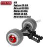 Aluminum Wheelie Bar Set Upgrades Part for Typhon 6S BLX,Outcast 6S BLX,Kraton 6S BLX,Talion 6S BLX,Notorious 6S BLX,ARRCat Hops Up Upgrades Part,Replace AR320366 (Black) view 2