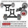 Aluminum Wheelie Bar Set Upgrades Part for Typhon 6S BLX,Outcast 6S BLX,Kraton 6S BLX,Talion 6S BLX,Notorious 6S BLX,ARRCat Hops Up Upgrades Part,Replace AR320366 (Black) view 3