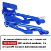 Aluminum Wing Mount Upgrades Part for 1/8 Typhon 6S BLX,Outcast 6S BLX,Kraton 6S BLX,Notorious 6S BLX,Talion 6S BLX,ARRCat Hops Up Upgrades Part,Replace AR320347 (Blue) view 3