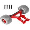 Aluminum Wheelie Bar Set Upgrades Part for Typhon 6S BLX,Outcast 6S BLX,Kraton 6S BLX,Talion 6S BLX,Notorious 6S BLX,ARRCat Hops Up Upgrades Part,Replace AR320366 (Red) view 1