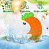Easter Bunny Poppers, Bunny Carrot Pop Bubble Fidget Sensory Toy, Puzzle Popper, Easter Gifts for Kids,Toddler, Easter Basket for Toddlers Girl, Easter Toys, Stocking Easter Basket Stuffers (White) view 4