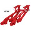 Aluminum Wing Mount Upgrades - Compatible with Typhon, Outcast, Kraton, Notorious, Talion - Red view 1