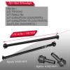 ARRCat Rear Drive Shaft for 1/7 1/8 Typhon 6s Blx,Infraction 6s Blx,Felony 6s Blx,Limitless Roller,2pcs Upgrades Part Harden Steel Driveshaft for 1/7 1/8,RC Hop-up RC Drive Shaft,Black view 4