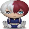 PLASTOY - Shoto Todoroki My Hero Academia Money Box, 80125, Black, L view 1