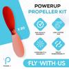 POWERUP Propeller Kit - Official Set of 20 Spare Propellers for POWERUP 4.0 10L and 10R Propellers to Replace and Fix Damaged Components in The Field. view 2