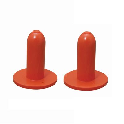 E-Z Nurse Feeding Supplies Calf Nipple for Screw-On Nursing Bottle (2 Pack), Small - Set of 4