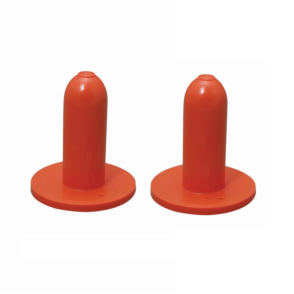 E-Z Nurse Feeding Supplies Calf Nipple for Screw-On Nursing Bottle (2 Pack), Small - Set of 4