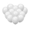 100 Pcs White Party Balloons in Assorted 12 and 10 Inch Sizes - Perfect for Weddings, Birthdays, Christmas, Graduation,Baby Showers Party Decorations(White) view 1