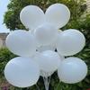 100 Pcs White Party Balloons in Assorted 12 and 10 Inch Sizes - Perfect for Weddings, Birthdays, Christmas, Graduation,Baby Showers Party Decorations(White) view 3