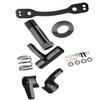 ARRCat Steering Bell Crank Set Upgrade Parts for 1/8 Typhon 6S BLX Kraton Mojave Outcast Felony Infraction Notorious 6S BLX,Aluminium Steering Rack Bell Servo Saver Hub Spring Hop-up (Black) view 1