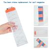 lififun 2 Pack 18-Dart Quick Reload Clip Magazine for Nerf N-Strike Elite Series (White) view 3
