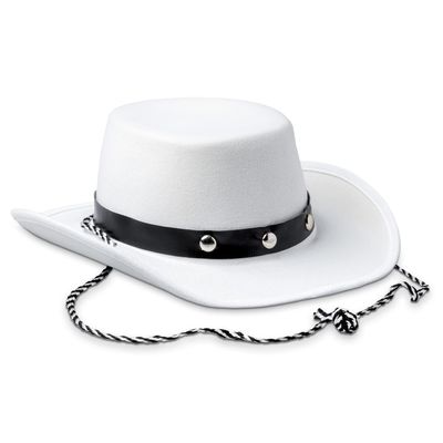 Baby Sized Cowboy hat,Baby Cowgirl Hats White 1 Piece, Infant Party Cowboy Hats Size Small Cowboy Hats for Toddler - 20" Circumference - One Size Fits