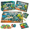 Detektiv-Puzzle Dino Museum RK1080-05: Das interaktive Puzzle-Spiel mit Suchauftrag und Glcksrad - Inklusive Lupe und 24 Aufgabenkarten. view 1