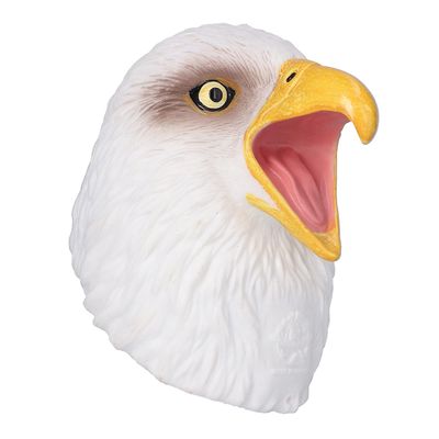 01 02 015 Eagle Hand Puppet, Durable Sturdy Animal Hand Puppet Cute Lifelike Develop Imagination for Party Spoof