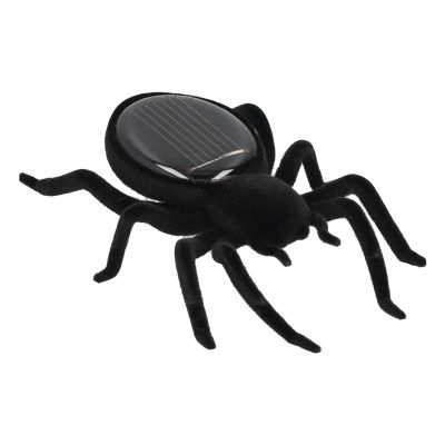 Simulation Tarantula Toys, Solar Power Supply Vibration Solar Powered Spider Toy for Game Play