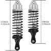 OGUNKE RC 4PCS Aluminum Front & Rear RC Shocks for 1/10 RC Truck Traxxas Slash 2WD/4x4 shocks Rustler 4X4 shocks Stampede 4X4 shocks Hoss 4X4 Replace 5862 (Silver) view 3