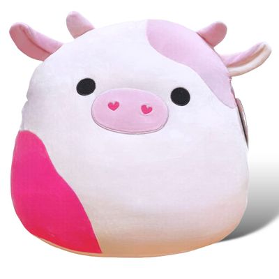 Squishmallow Official Kellytoy Plush 16" Ultrasoft Stuffed Animal Plush Toy (Caedyn The Cow)
