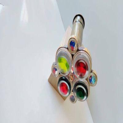 Kaleidoscope Brass Unique Single Wheel Kaleidoscope Brass Classic Kaleidoscope, Gifts for Everyone, Christmas Day Love Couple Gift