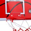 Mini Red Basketball Hoop Set, Over The Door Hoop with 3 Mini Red Ball for Kid Adult, Perfect for Bedroom Office Dorm Door Wall Indoor Basketball, ABS Backboard Metal Rim Goal Sport Party view 3