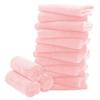 32 Pack Baby Washcloths - Luxury Coral Fleece - Extra Absorbent and Soft Wash Clothes for Newborns, Infants and Toddlers - Suitable for Sensitive Skin and New Born - Baby Shower - Pink, 10x10 Inch view 2