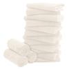16 Pack Baby Washcloths - Luxury Coral Fleece - Extra Absorbent and Soft Wash Clothes for Newborns, Infants and Toddlers - Suitable for Sensitive Skin and New Born - Baby Shower - Cream, 10x10 Inch view 1