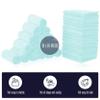 32 Pack Baby Washcloths - Coral Fleece - Absorbent and Soft Wash Clothes for Newborns, Infants and Toddlers Baby boy and girl - Suitable for Sensitive Skin and New Born - Frozen Blue, 10x10 Inch view 2
