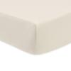 American Baby Company 100% Natural Cotton Percale Fitted Crib Sheet for Standard Crib and Toddler Mattresses, Cream, Soft Breathable, for Boys and Girls view 1