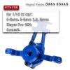 Aluminum Servo Saver Steering for 1/10 E-REVO 2.0 E-Revo Revo Slayer Pro 4X4 Summit,ARRCat Upgrades Part Hops Up,Aluminum Steering Assembly,Replace 5344 5344X,Blue view 2