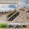 Remote Control Tank for Kids, M41A3 American Army Battle Programmable RC Tanks with Lights & Realistic Sounds, RC Military All Terrain Off-Road Vehicles, Great Gift Tank Toy for Boys view 3