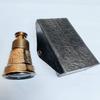 Antique Brass Mini Telescope Leather Nautical Marine Telescope, Maritime Telescope, Brass Leather Telescope Spyglass Antique Telescope for Home Decor by Nautical Export India view 2