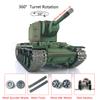 Upgraded Ver 1/16 Soviet Kv-2 Tk7.0 Rc Tank Gigant Henglong 3949 360 Turret Ir Bb Airsoft Barrel Recoil Smoke Effect view 2