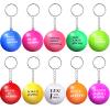 Zomiboo 20 Pcs Motivational Stress Balls Keychains Colorful Foam Balls with Quotes Inspirational Stress Relief Ball Relieve Anxiety (Bright Colors) view 1